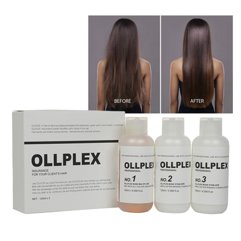 Olaplexing 1/2/3 Bonging Treatment Set Repair Broken Ties Soomth Shine Hair Care Salon Use Wholesale Price