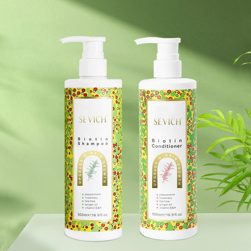 500ml Pdeep Hydration Sulfate Free Hair Growth Shampoo and Conditioner for Women