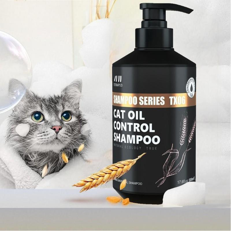 Tetrapod Long - Hair Cat Shampoo - Deep Clean &amp; Shine