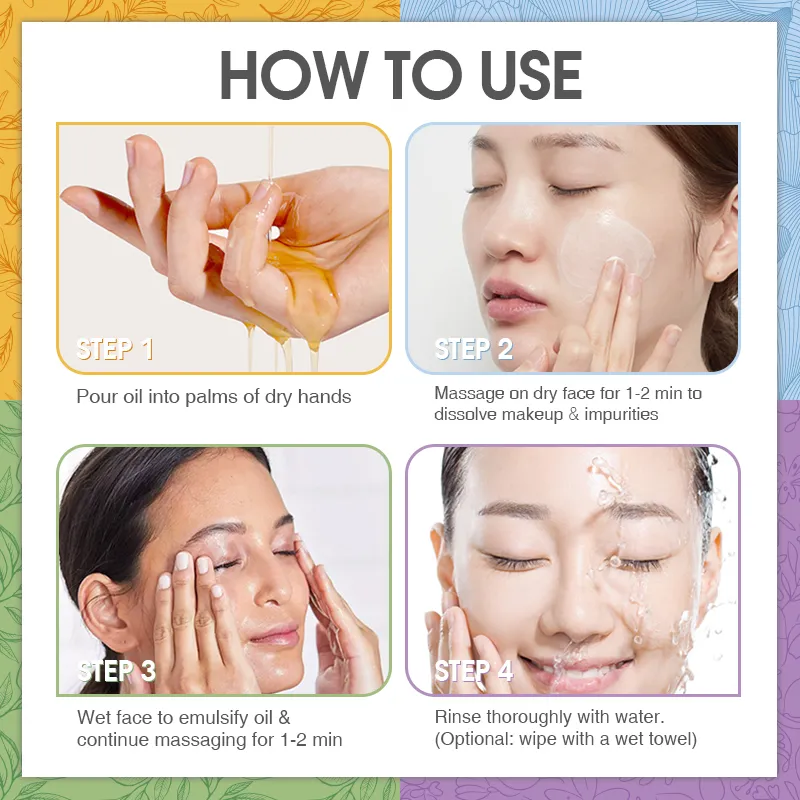 Cleansing Oil detail 4