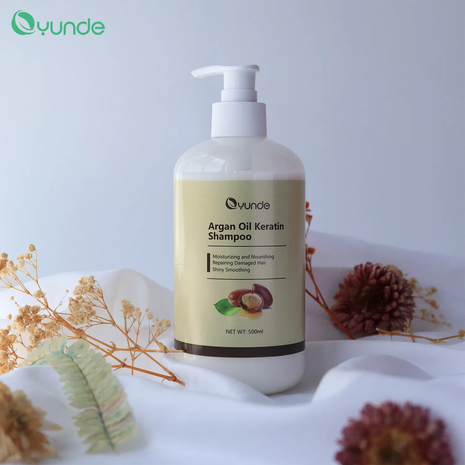 Argan Oil &amp; Keratin Infused Intensive Hair Strengthening and Volumizing Shampoo