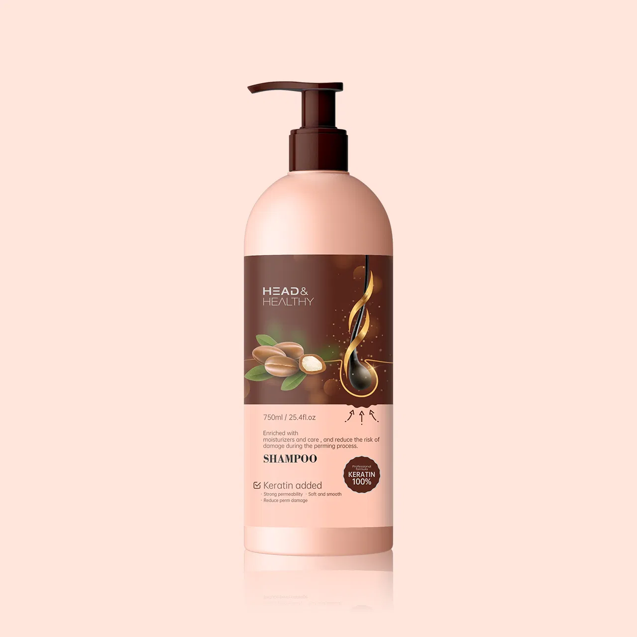 Gentle Biotin Shampoo for Hair Strengthening and Growth