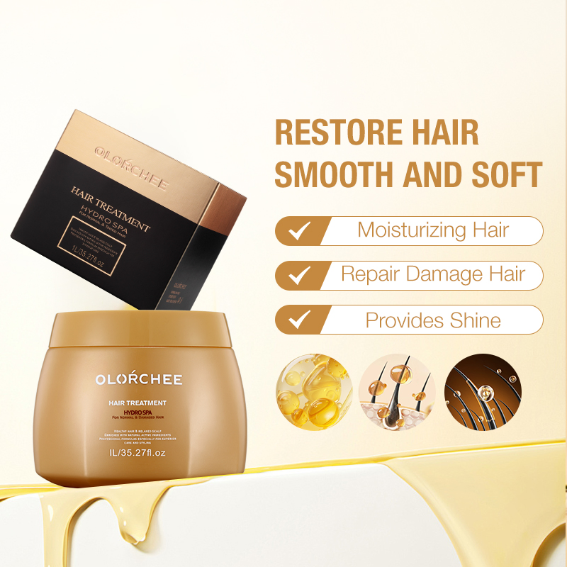 Olorchee Smooth Hydration Hair Mask Silkiness Moisture Boost Hair Care Product Soft Healthy Hair OEM ODM