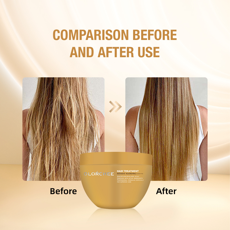 Olorchee Professional Leave in Hair Mask Deep Moisturizing Nourish Hair Treatment Silky Smooth Hair Care Products