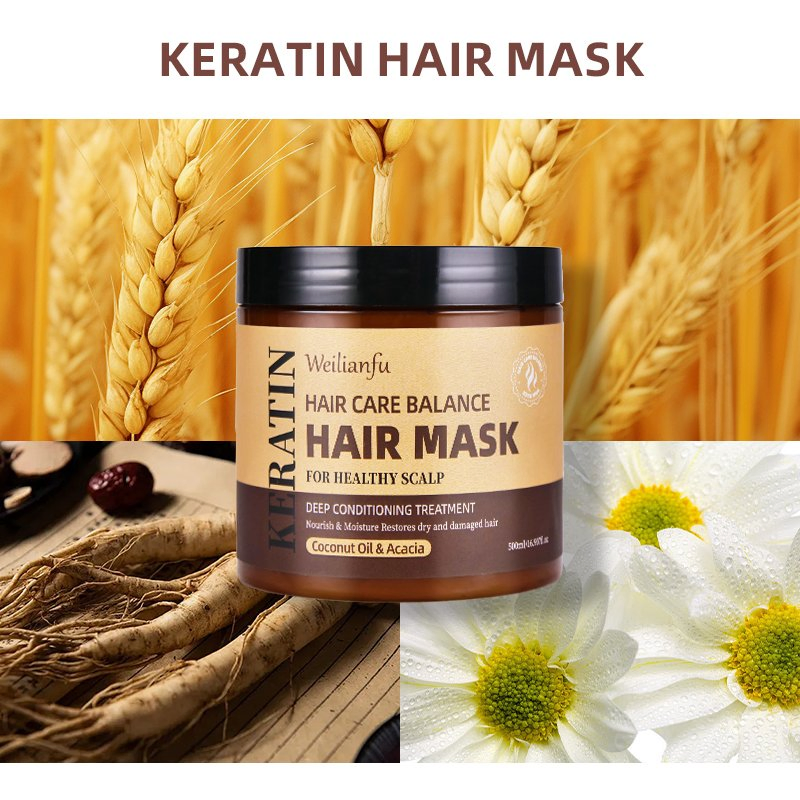 Professional Hair Mask for Repairing Damage Preventing Split Ends and Tangles &amp; Smoothing Hair Ultimate Hydration Hair Treatment