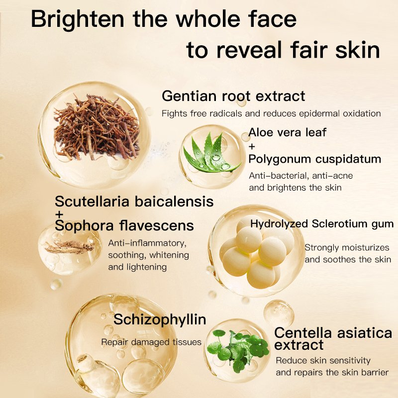 Asian Skin Soothing Sensitive Skin Hydration Barrier Repair Face Mask