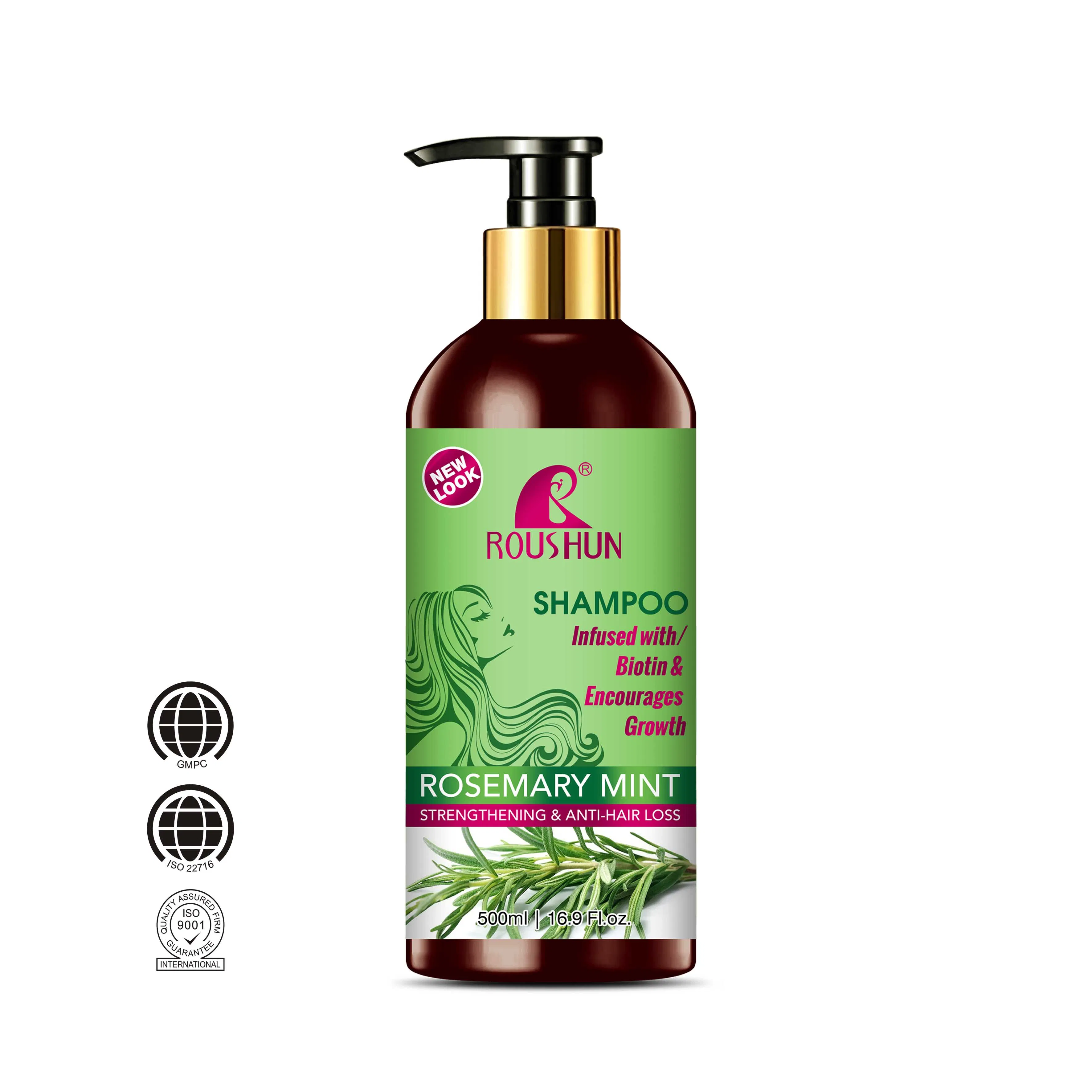 Roushun Strengthening Anti-Hair Loss Shampoo with Rosemary and Mint