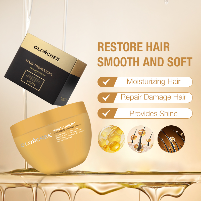 Olorchee Leave in Nourishing Hair Mask Deep Hydration Moisturizing Repair Soft Healthy Hair Private Label OEM