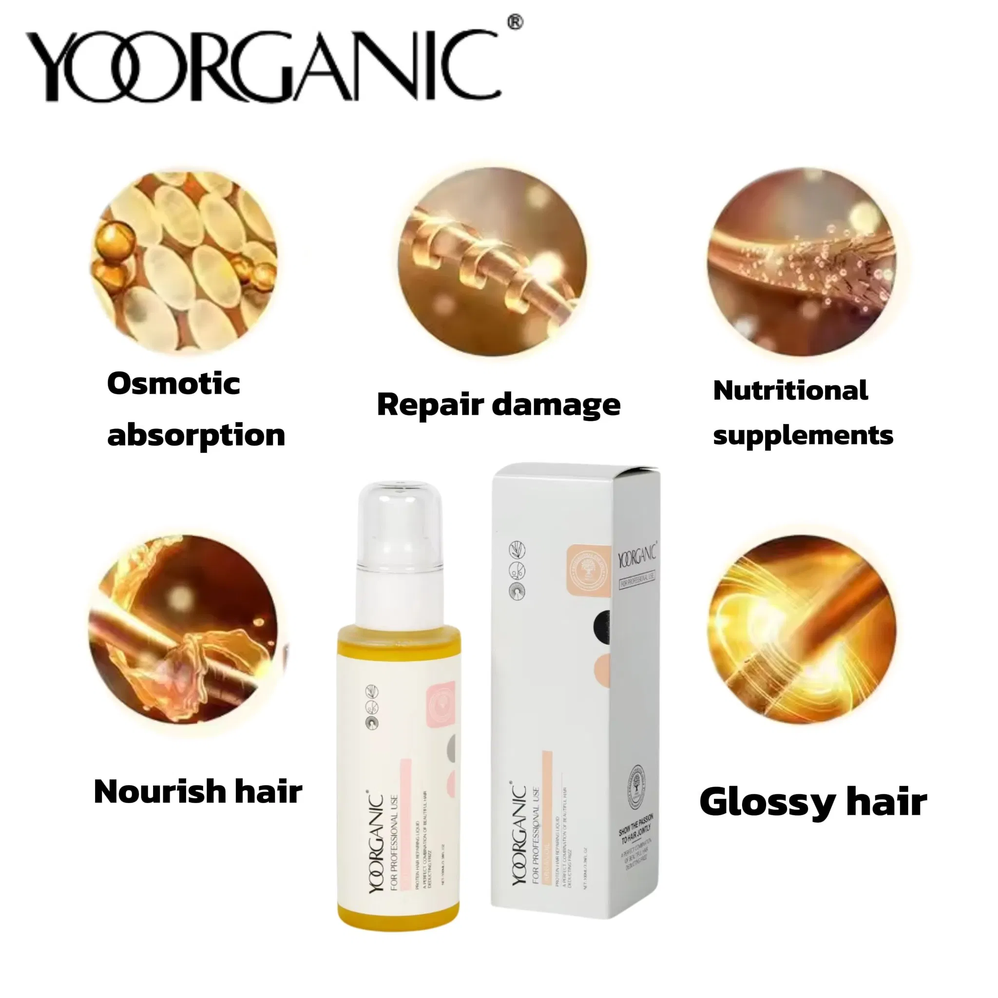 Smoothing Hair Care Nourish Oil Strengthening Hair with Argan Oil Serum