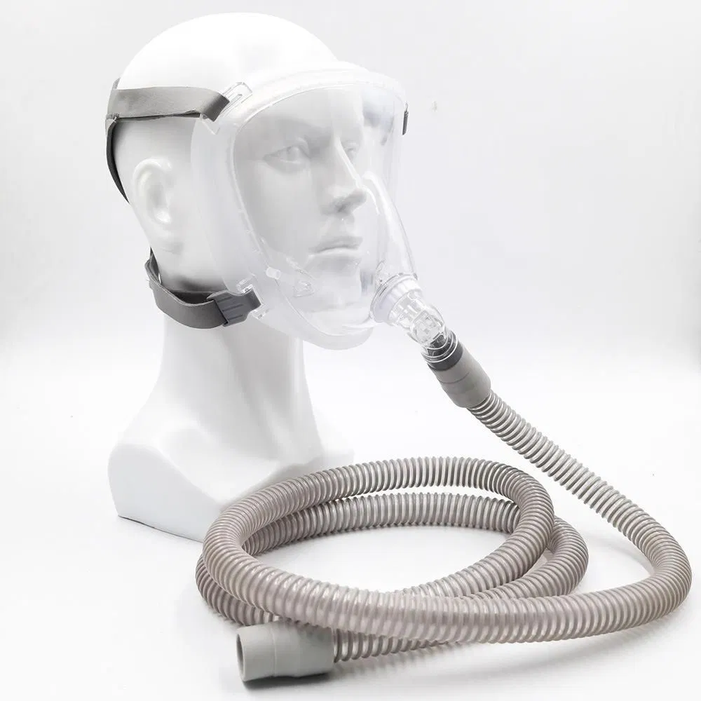 CPAP Mask Full Face with Silicone Cushion for Sensitive Skin