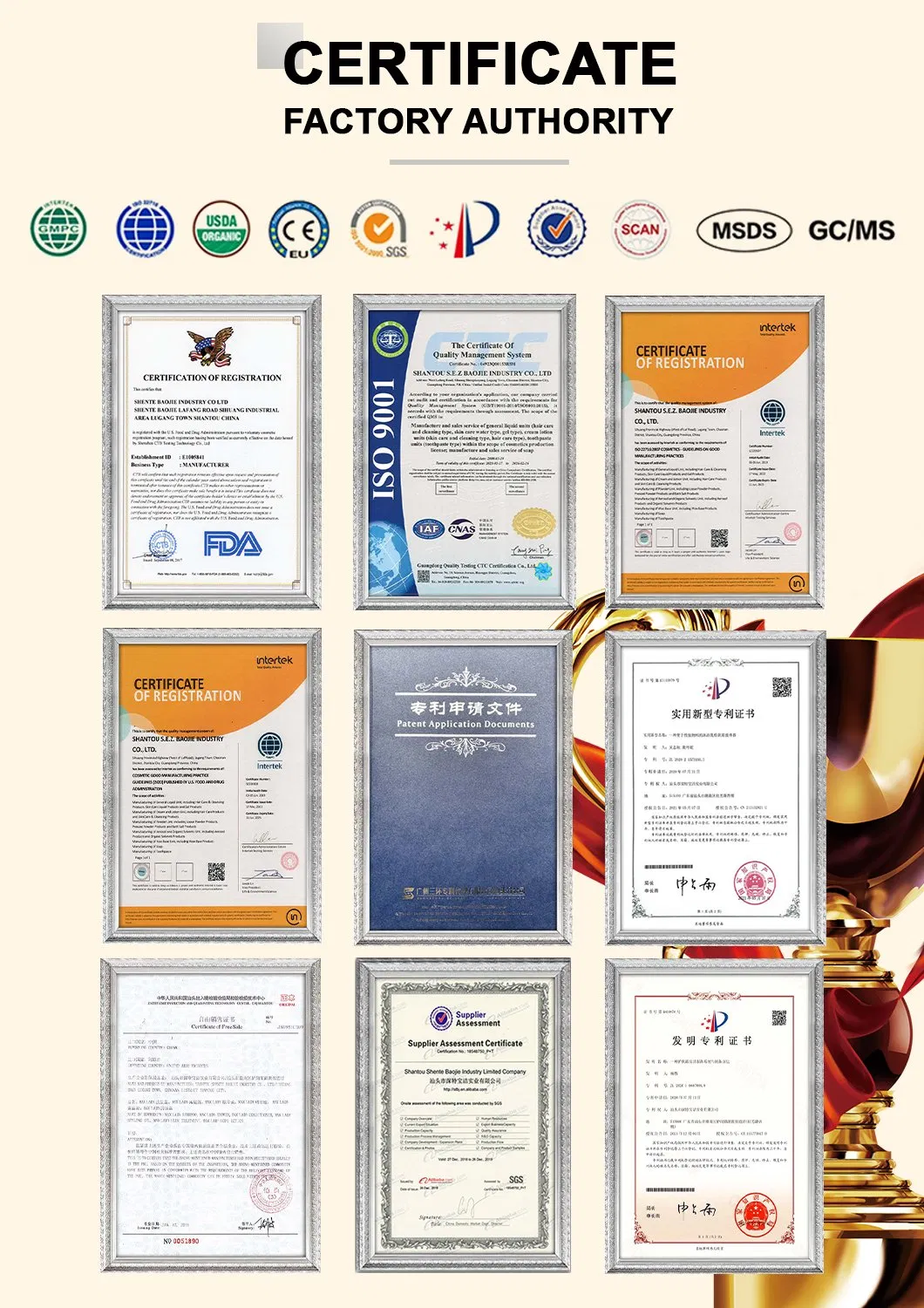 Certifications
