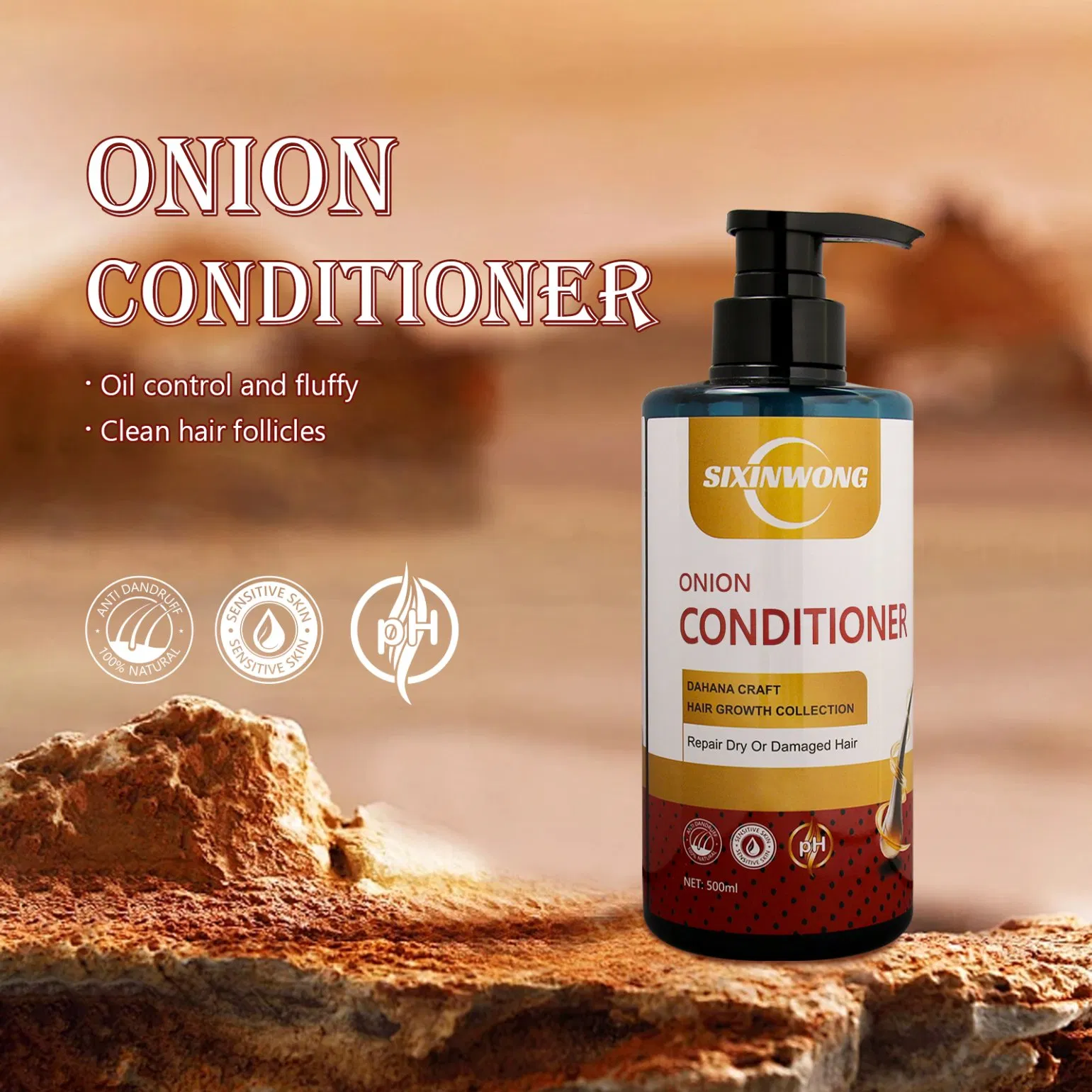Beauty Cosmetics Onion Strengthen Repair Damage Nourishes All Hair Types Shampoo Conditioner