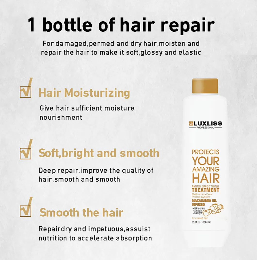 Moisturizing Smooth Hair Care Hair Repair Treatment