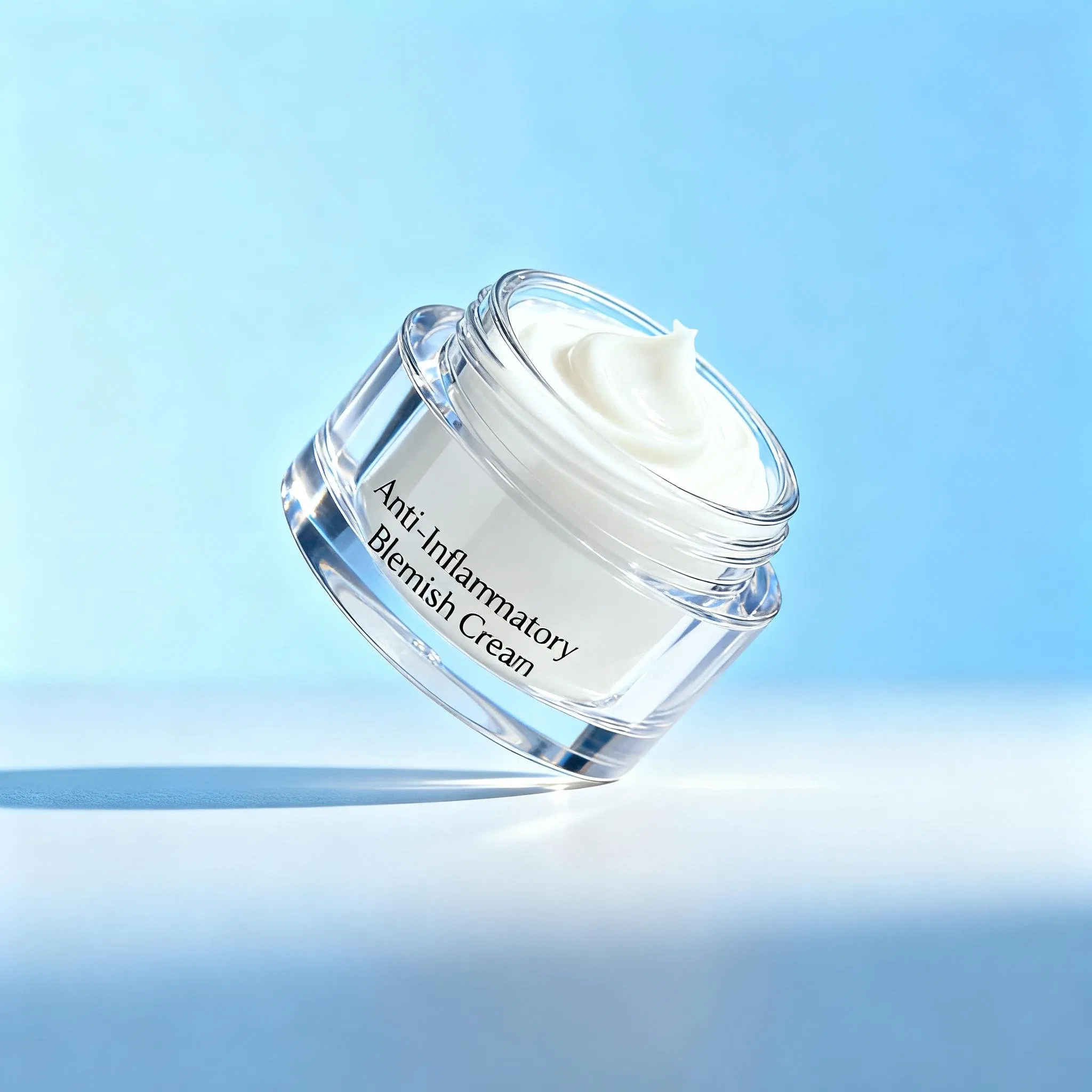 Sensitive Skin Soothing Face Cream with Glycine Soja Protein and O-Cymen-5-Ol for Daily Use and Wholesale Packaging