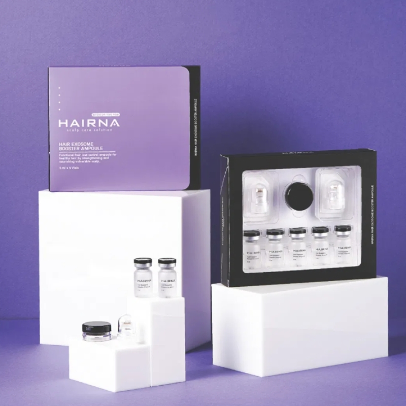 Korean Hot-Selling Hairna Hair Exosome (5ml*5) Anti-Hair Loss Product Exosome Hair Strengthening Hair Care Hair Enhancer Maintains Thick Hair with Good Effect