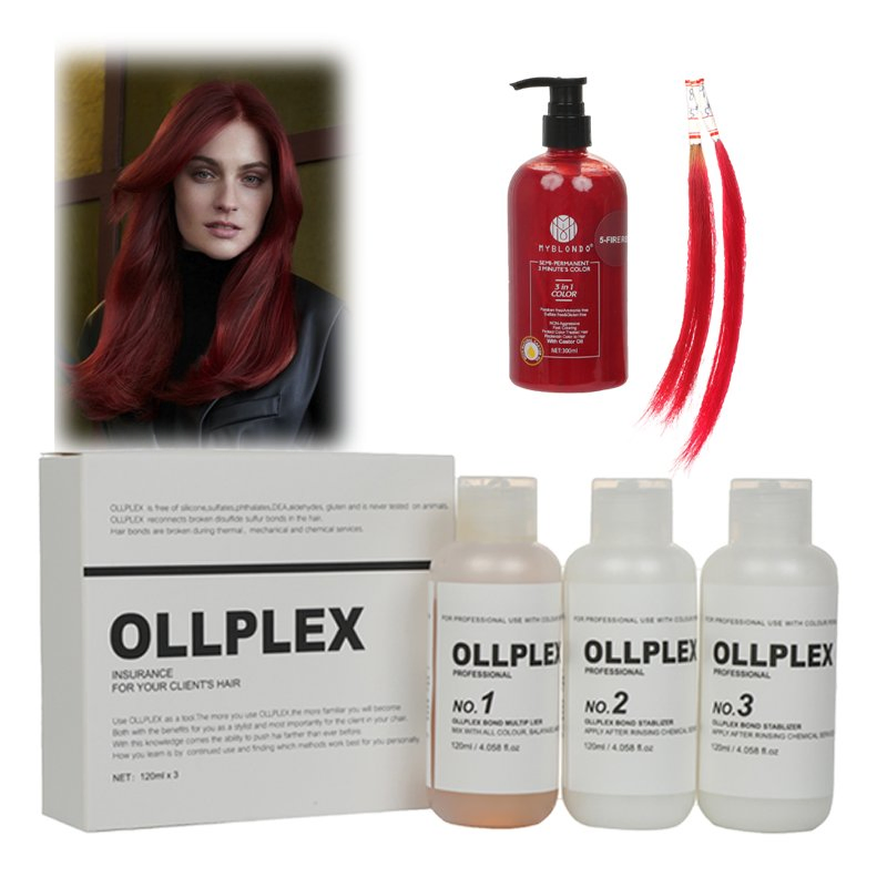 Olaplexing 1/2/3 Bonging Treatment Set Repair Broken Ties Soomth Shine Hair Care Salon Use Wholesale Price