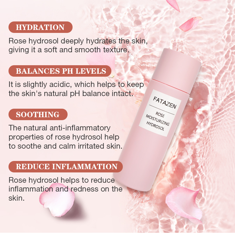 Deep Hydrating Soothing Dry Skin Repair Damaged Face Rose Facial Nourishing Toner