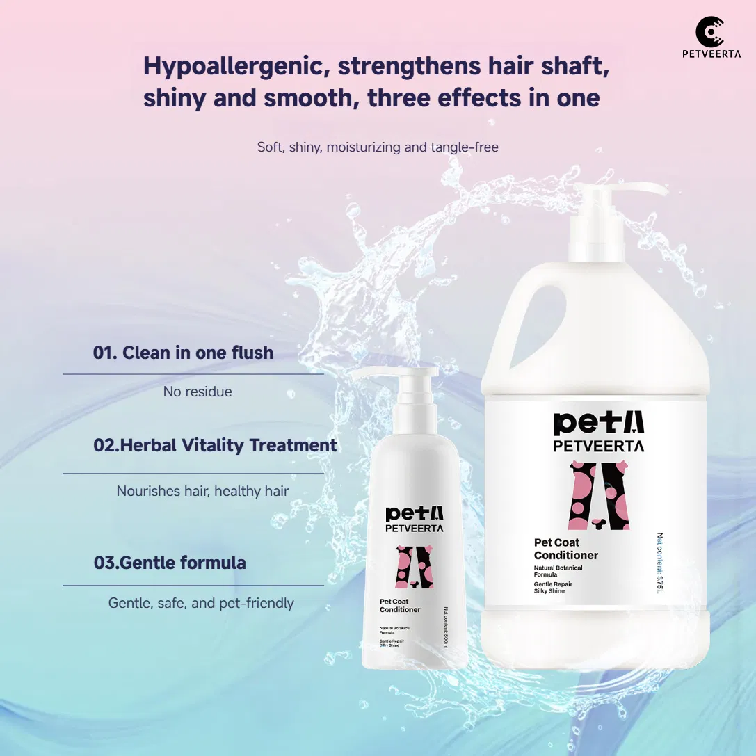 Premium Pet Conditioner for Soft Fur and Hair Strengthening