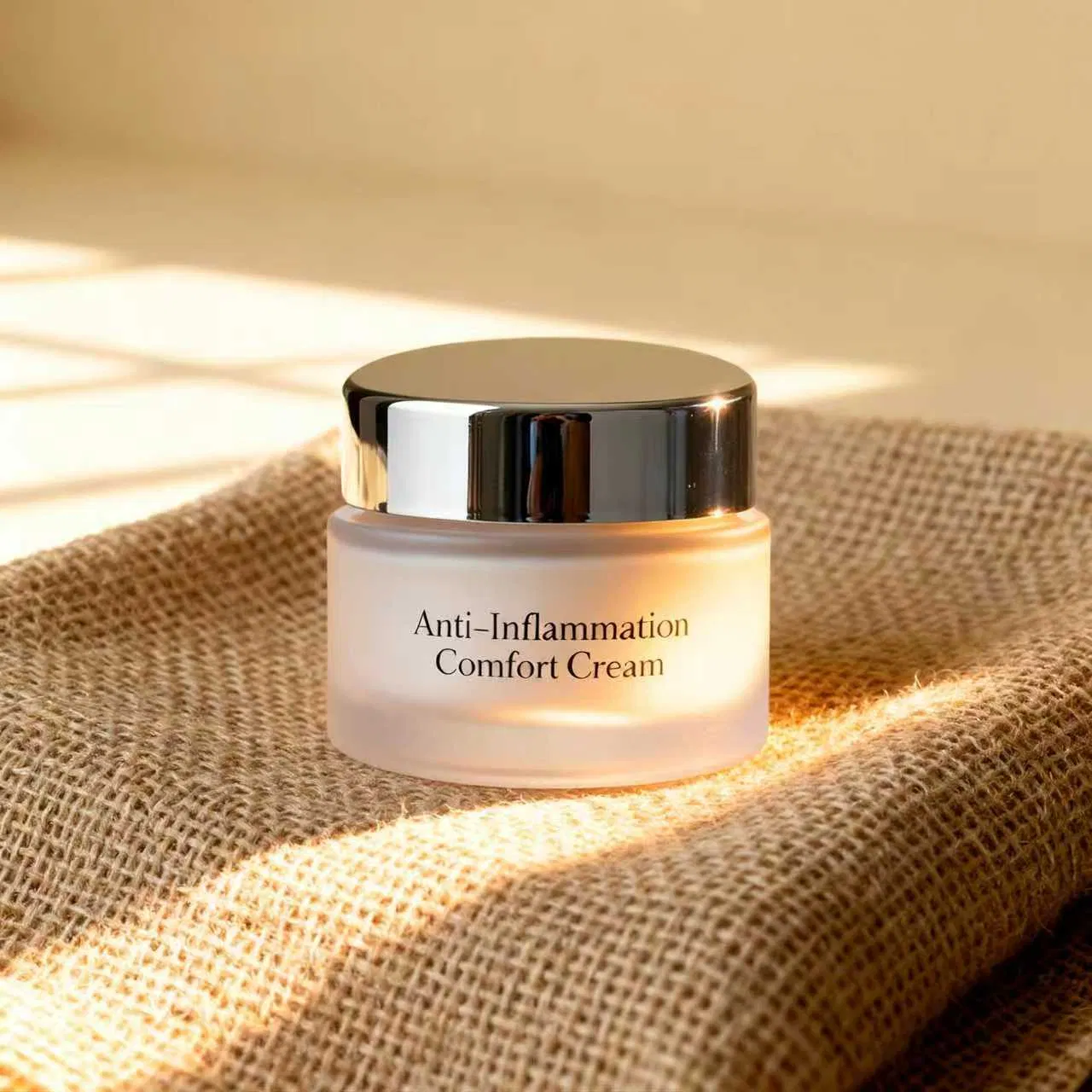 Soothing Whitening Face Cream with Blue Copper Peptide for Sensitive Skin Care and OEM Manufacturing