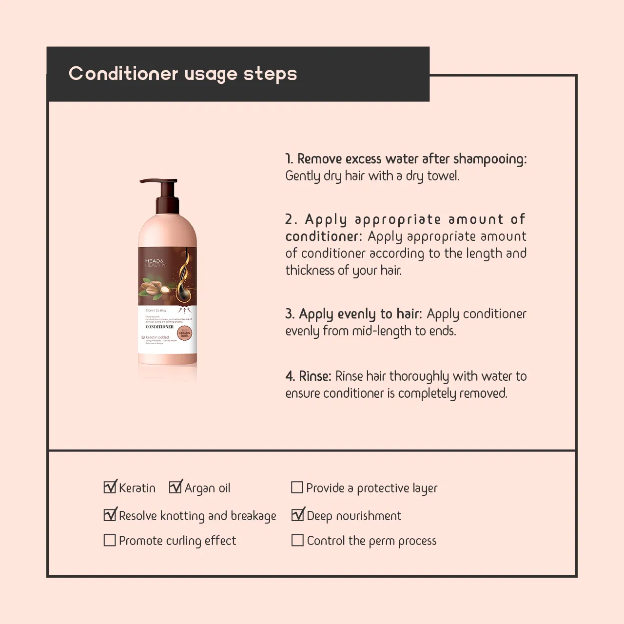 Strengthening Hair Growth Shampoo with Natural Collagen for Repair
