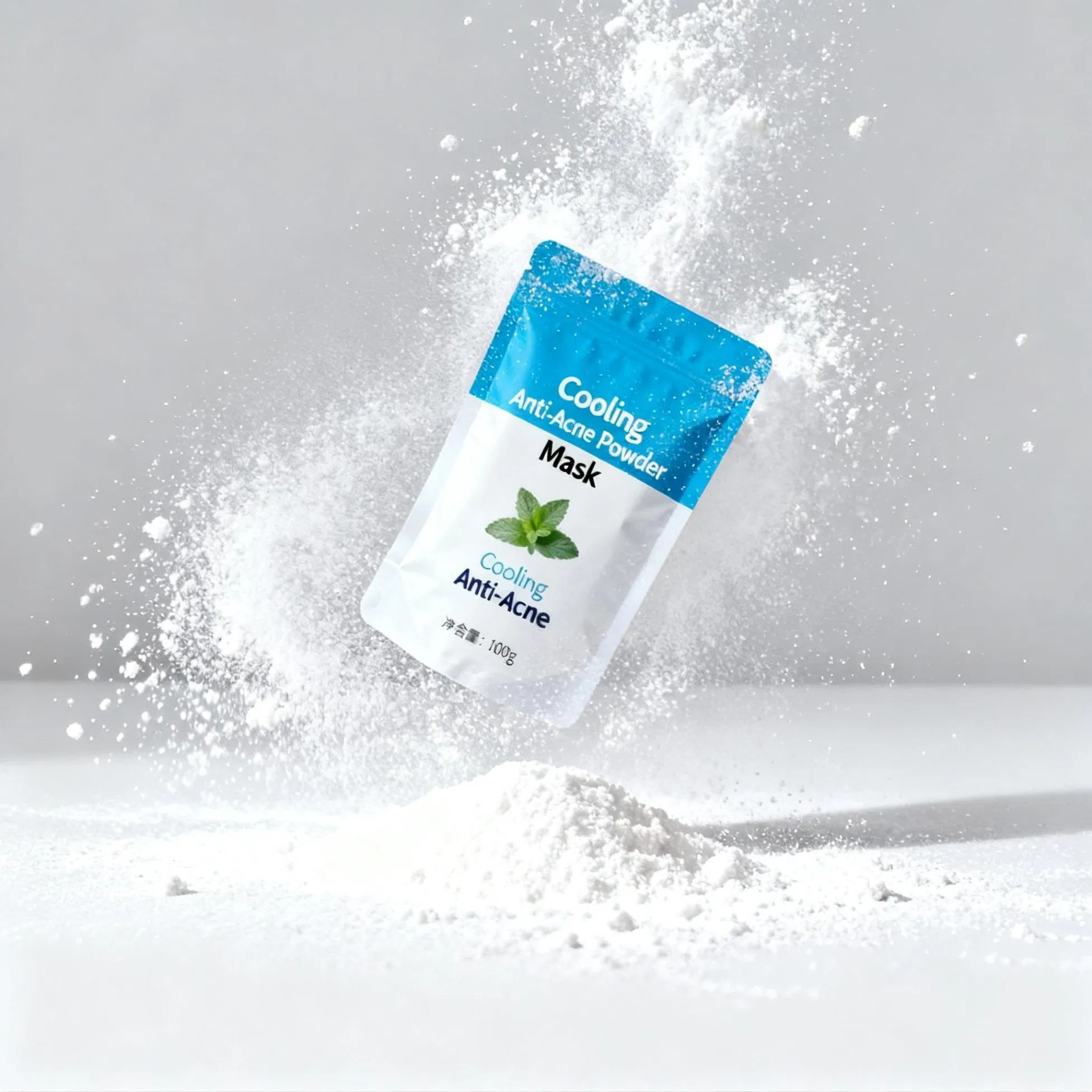 Soothing and Anti-Inflammatory Xanthan Gum and Sodium Alginate Face Mask for Sensitive Skin and Redness Relief