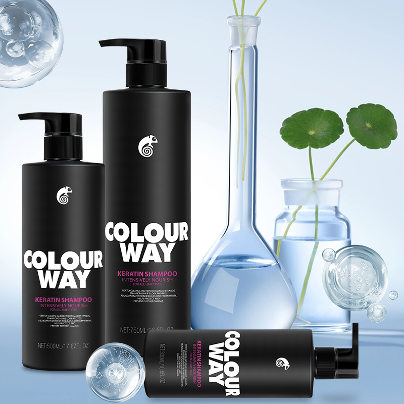 Colourway Professional Repair Shampoo for Intensive Hair Care Strengthens Hair and Enhances Natural Shine