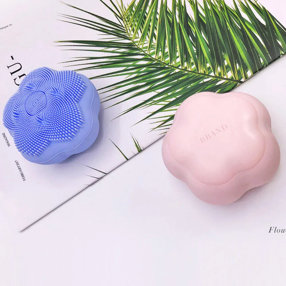 Rechargeable Electric Facial Cleansing Brush Customized Cleaning Face Spin Cleanser Beauty and Personal Care