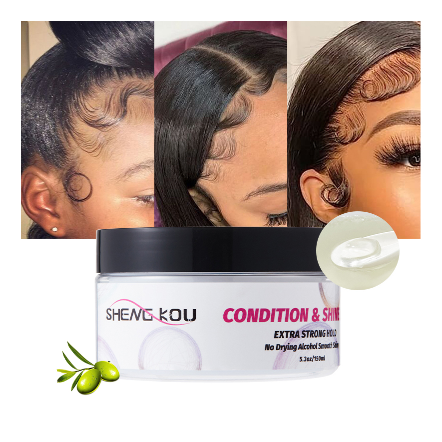 OEM/ODM Strong Hold Hair Styling Wax Smooth Shine N Jam Private Label Hair Gel