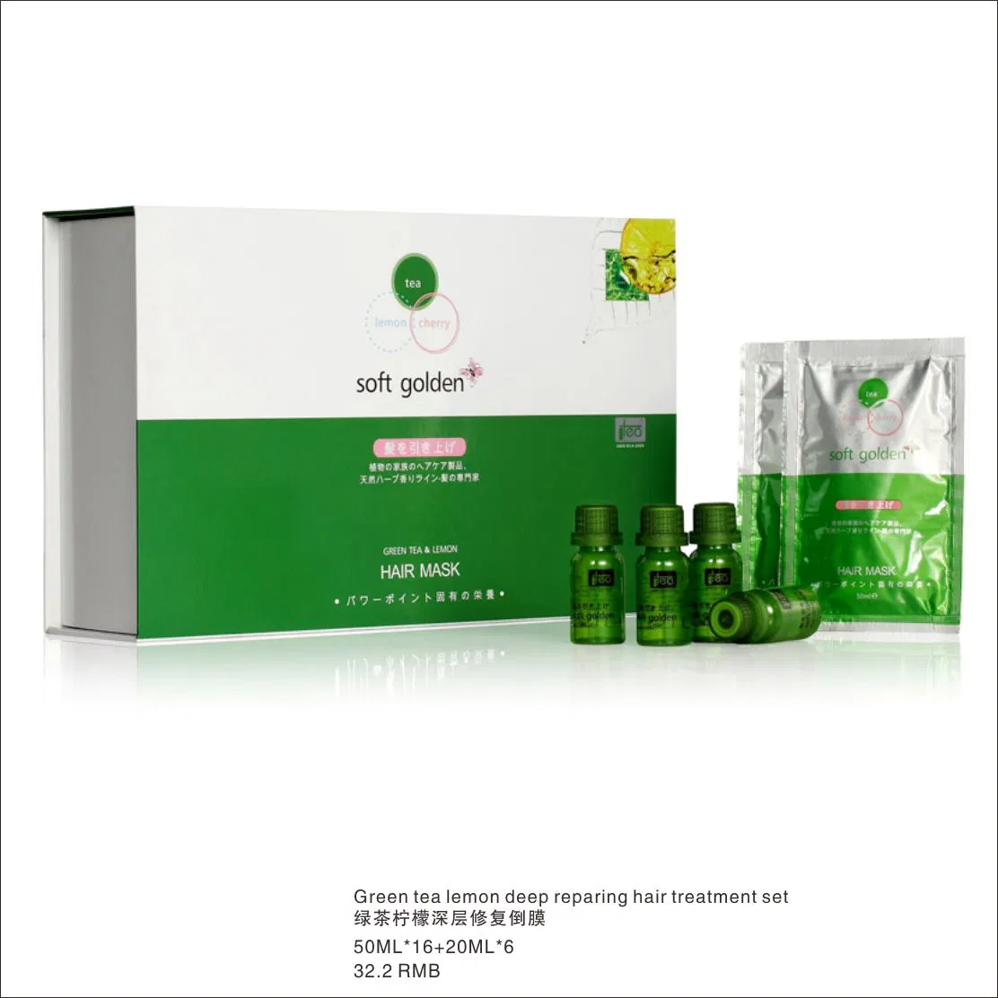 Green Tea &amp; Lemon Deep Reparing Hair Treatment Set