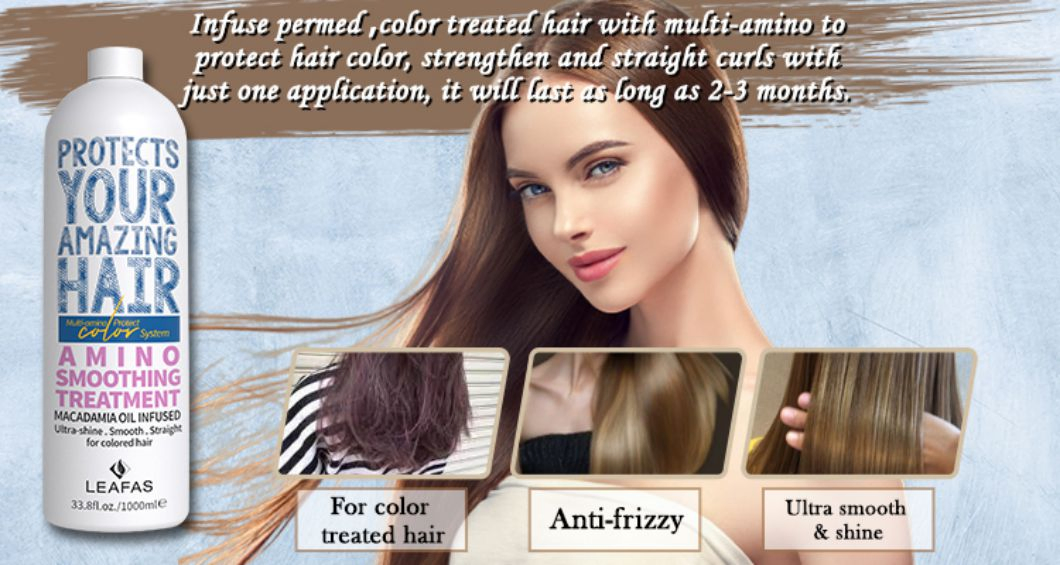 2022 Hot Selling Ultra-Shine Smooth Hair Straightening Cream Hair Straightener for Colored Hair