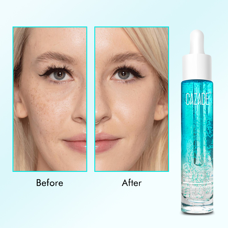 Private Label Hyaluronic Acid Facial Serum Deep Hydration Skin Repair Anti-Aging Skin Texture Reduces Fine Lines Wrinkles Skin Care