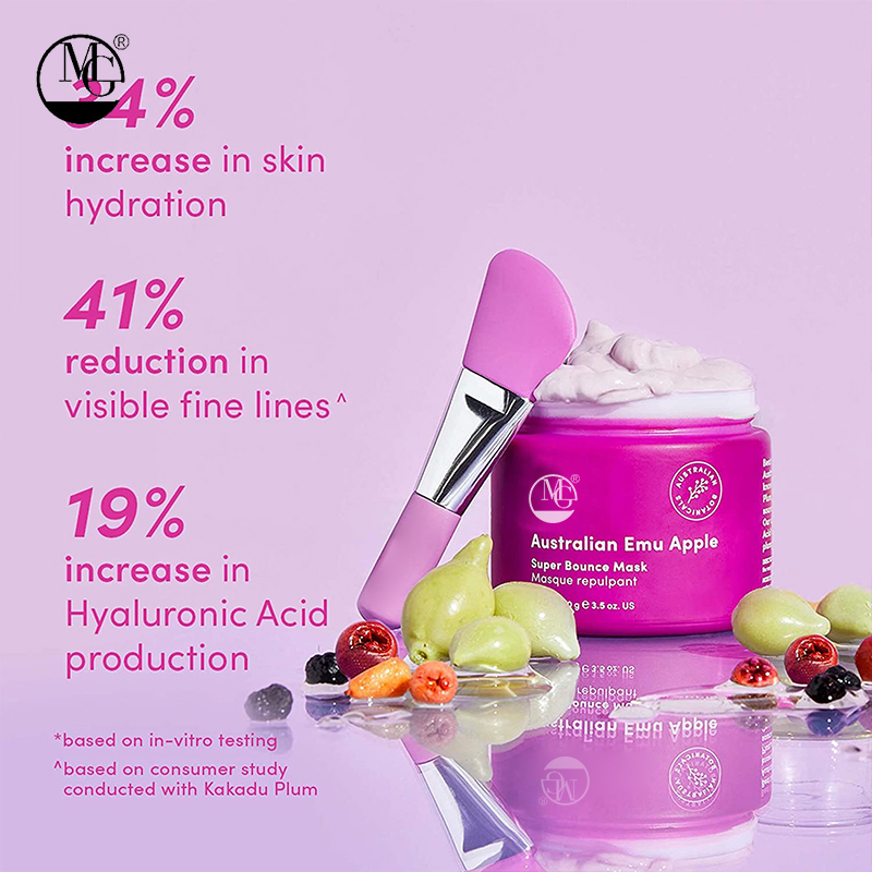 Hyaluronic Acid Facial Mask Long-Lasting Hydration &amp; Anti-Aging for Nighttime Skin Care