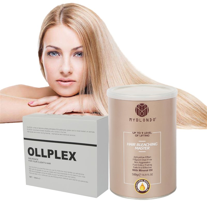 Olaplexing 1/2/3 Bonging Treatment Set Repair Broken Ties Soomth Shine Hair Care Salon Use Wholesale Price