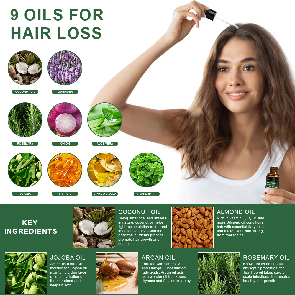 Rosemary Mint Scalp Oil 8