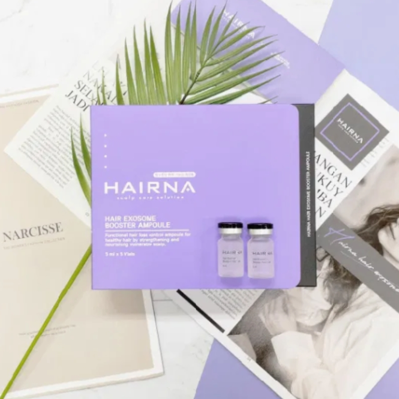 Korean Hot-Selling Hairna Hair Exosome (5ml*5) Anti-Hair Loss Product Exosome Hair Strengthening Hair Care Hair Enhancer Maintains Thick Hair with Good Effect