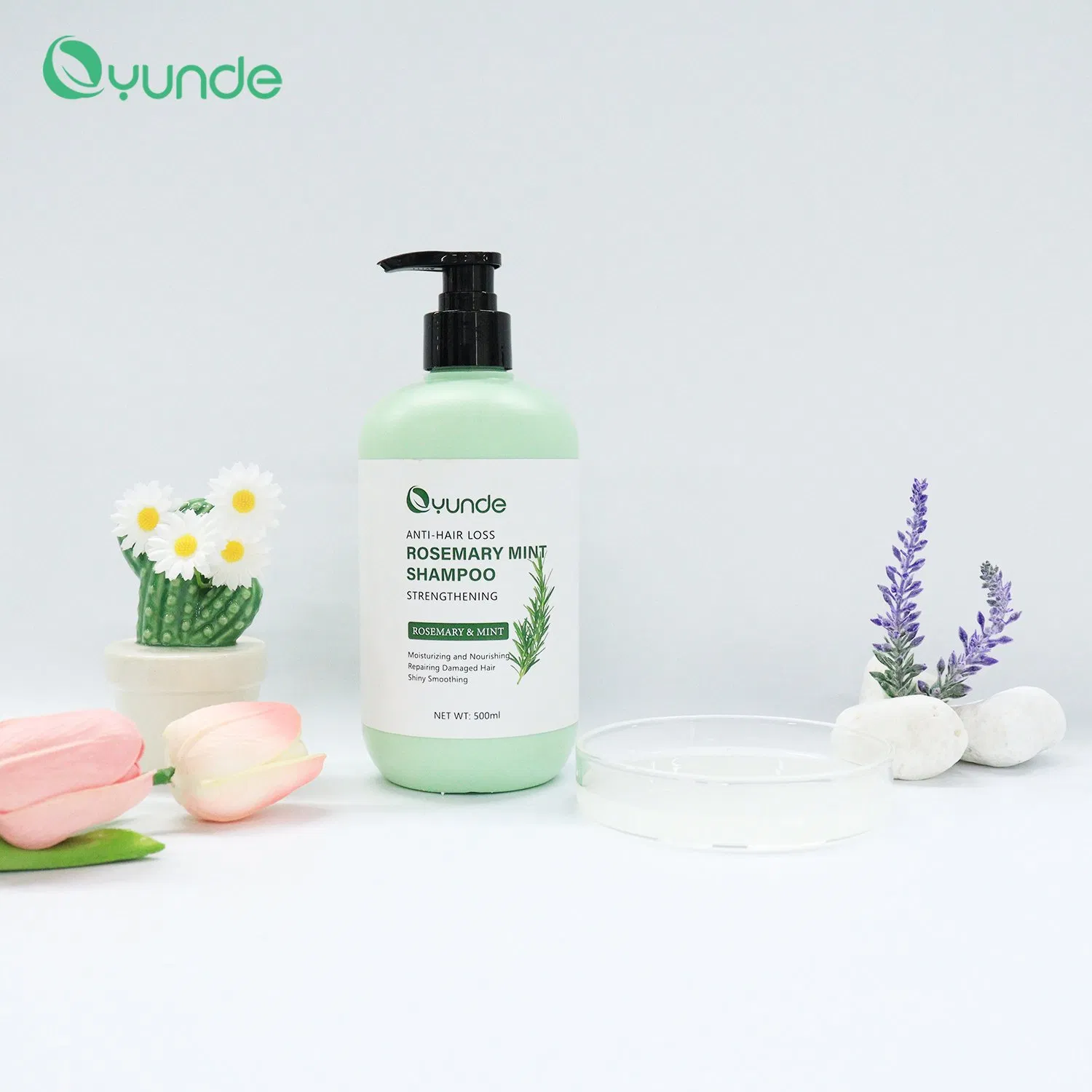 Natural Herbal Anti-Hair Loss Hair Treatment Rosemary Mint Strengthening Shampoo