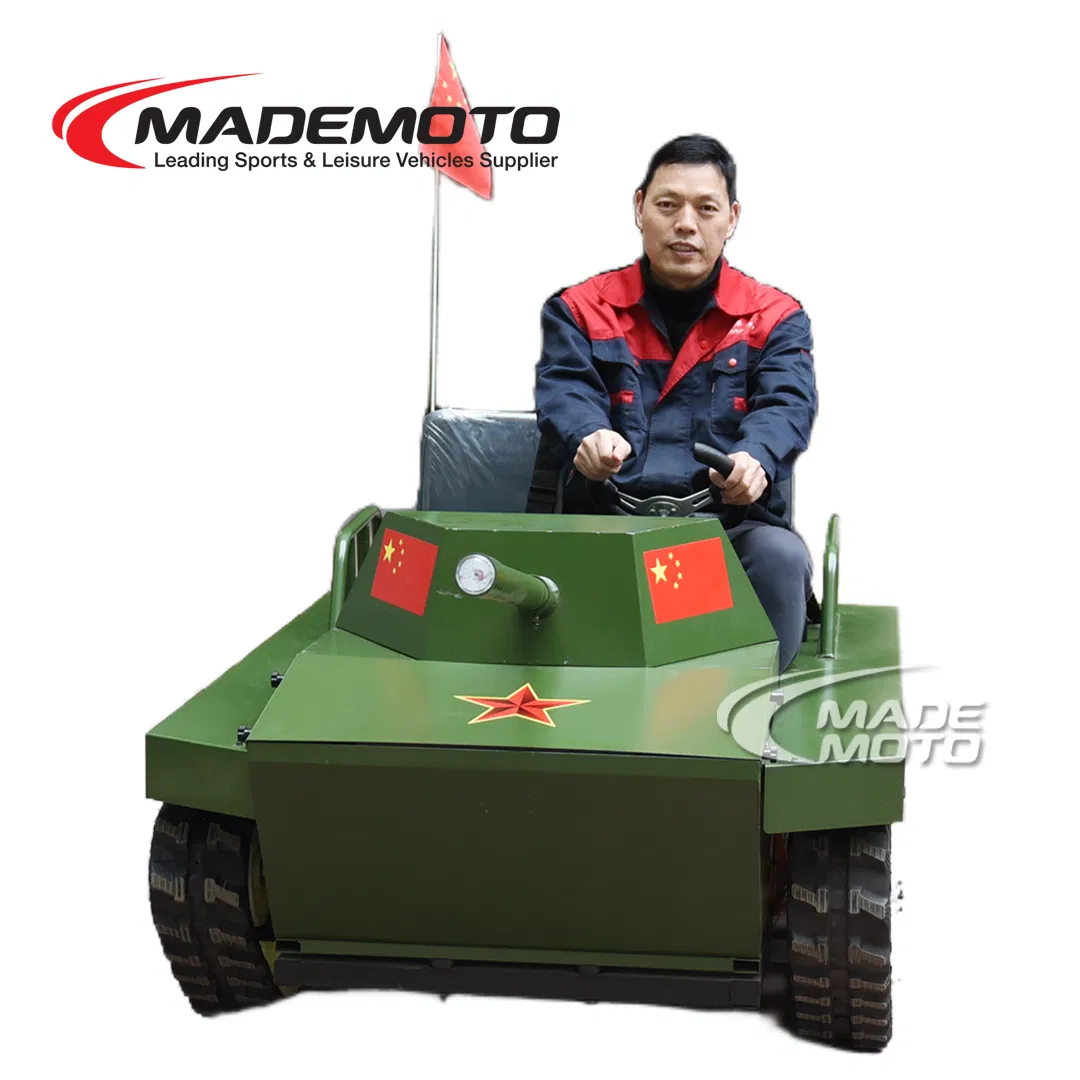 Top-Rated Amusement Park Electric Toy Tank Rentals Rides for Children