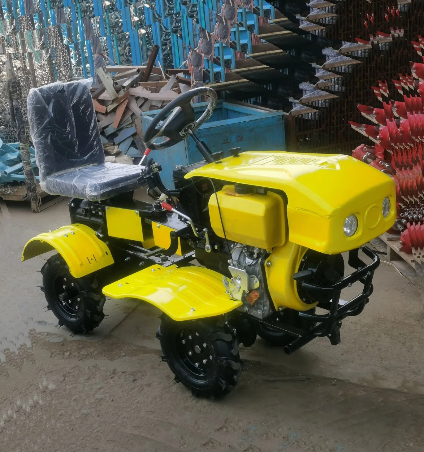 New Condition Ride-on Rotary Tiller for Garden Professionals
