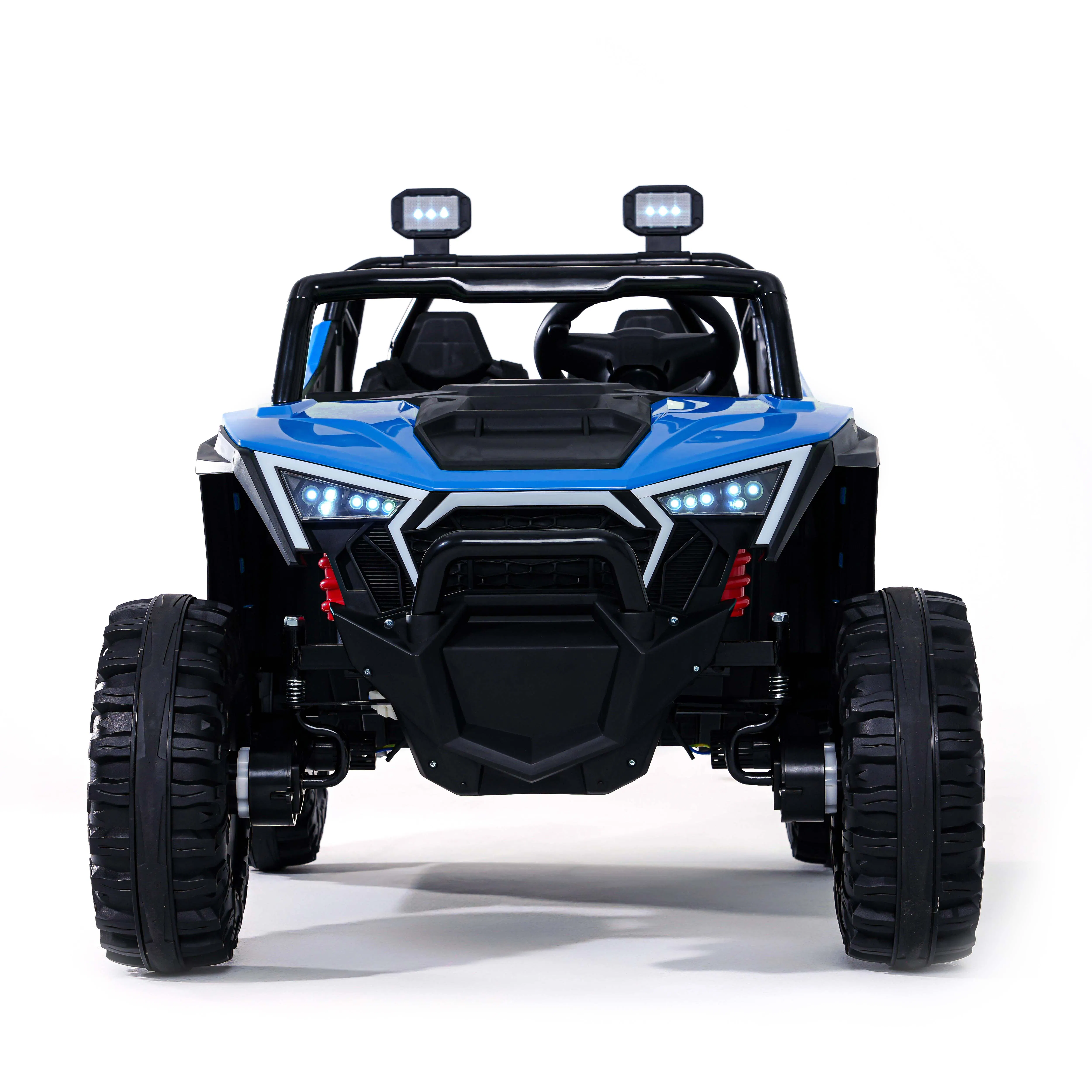 Retro Ride-on Car with Dual Drive: Kids Electric Adventure