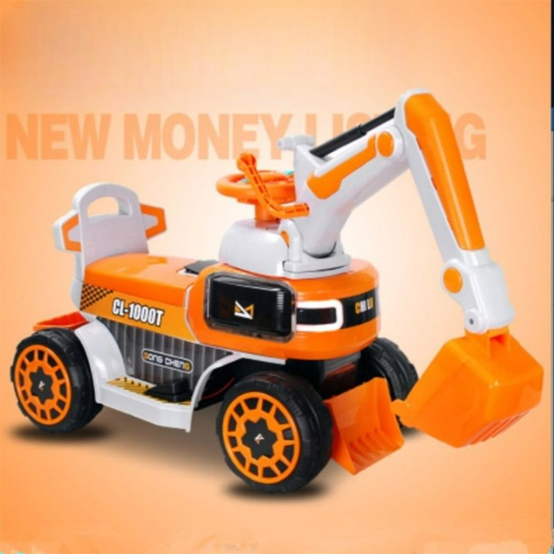 New Arrival 6V Battery Powered Children Ride on Excavator Toys for Kids
