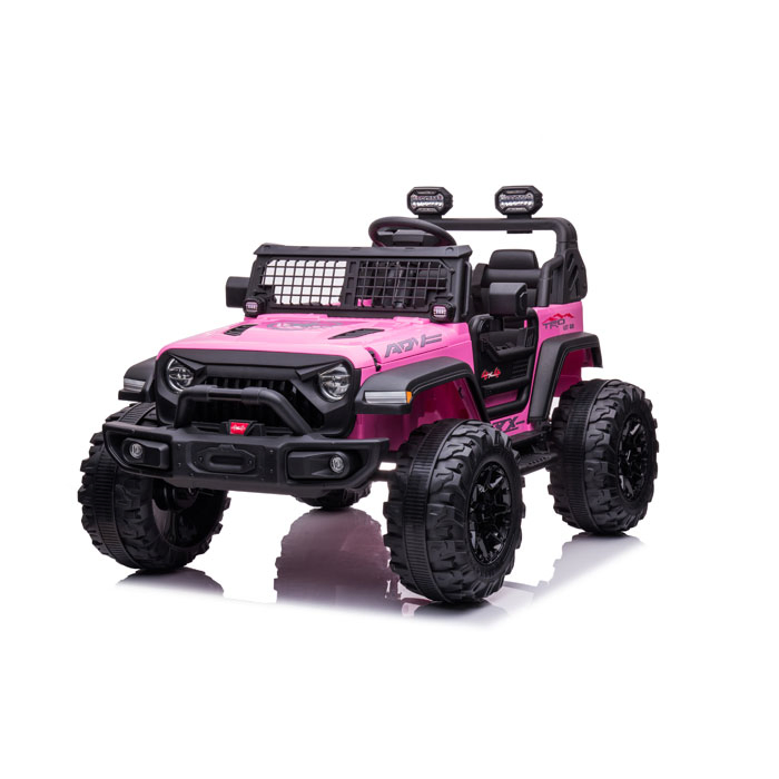 Big 2 Seater Jeep with Suspension R/C Ride on Car