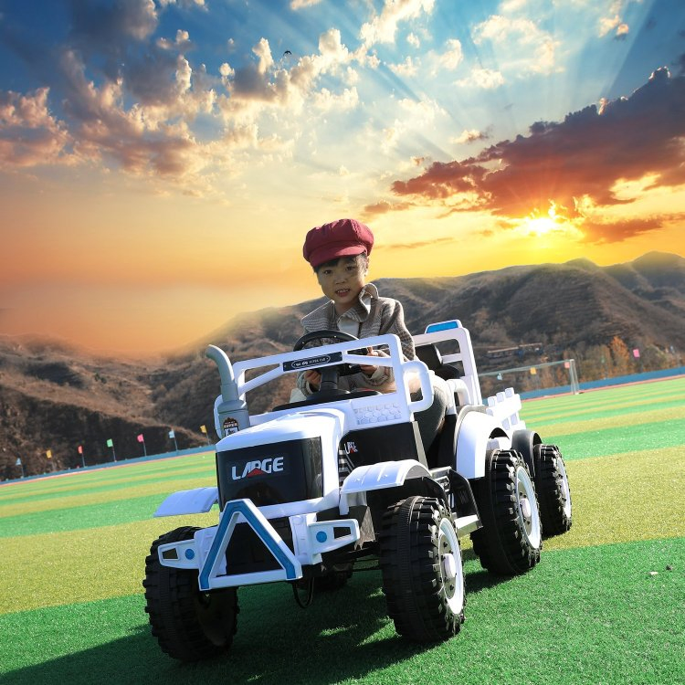 High Quality 12V Battery Powered Electric Children Ride on Toy Tractor Toy for Kids