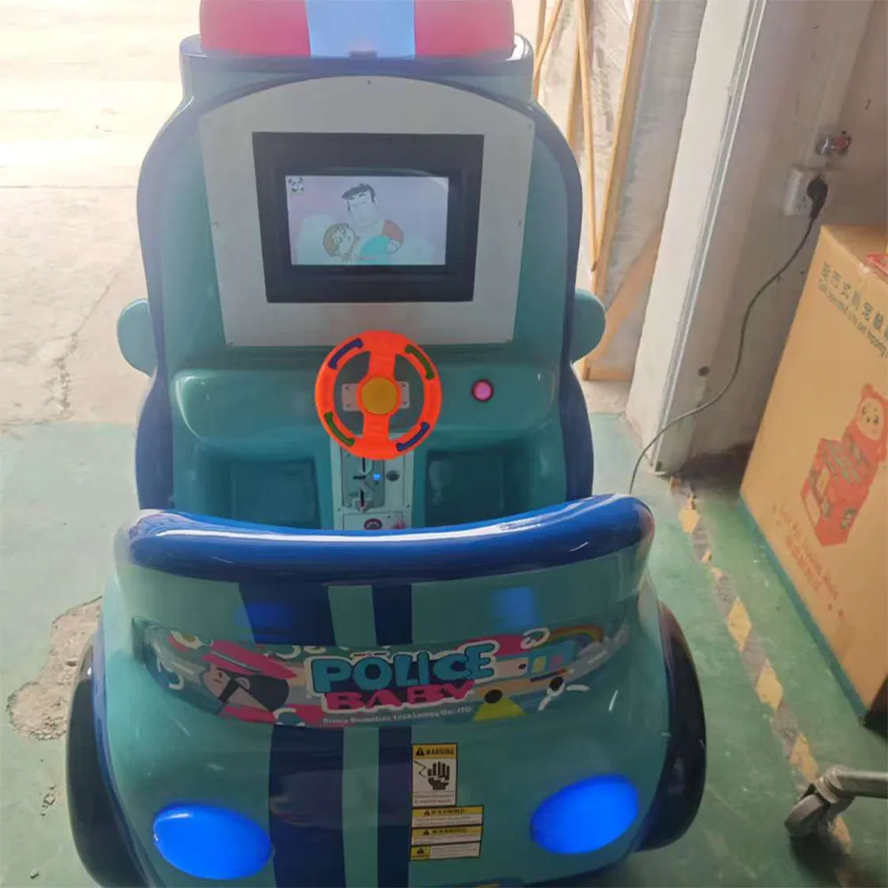Cool Police Car Kids Kiddie Ride Arcade Machine for Sale