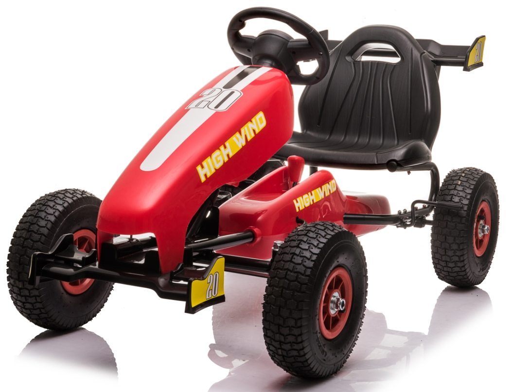 Ultimate Go-Kart, 24 Volt Outdoor Ride on Toy, Red Go Kart for Kids Ages 3-8