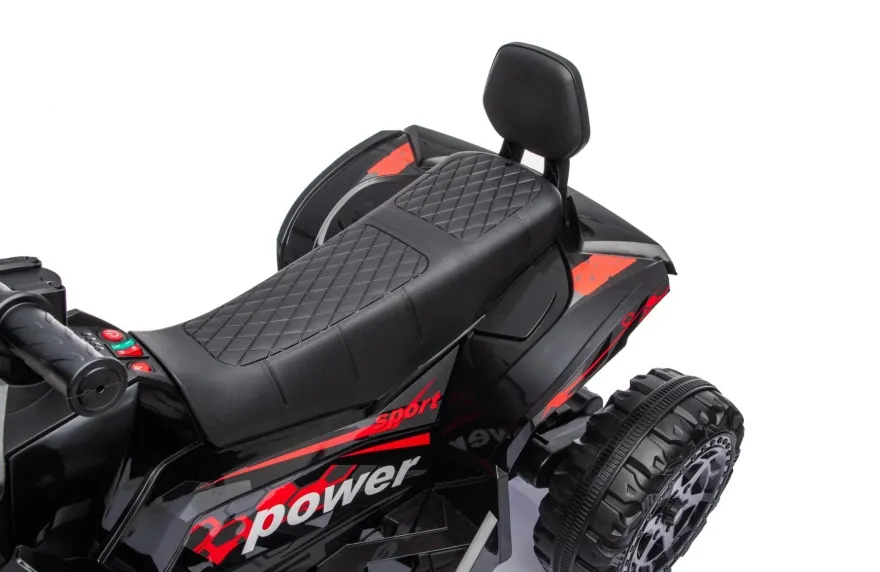 Ride on ATV Quad Bike Black