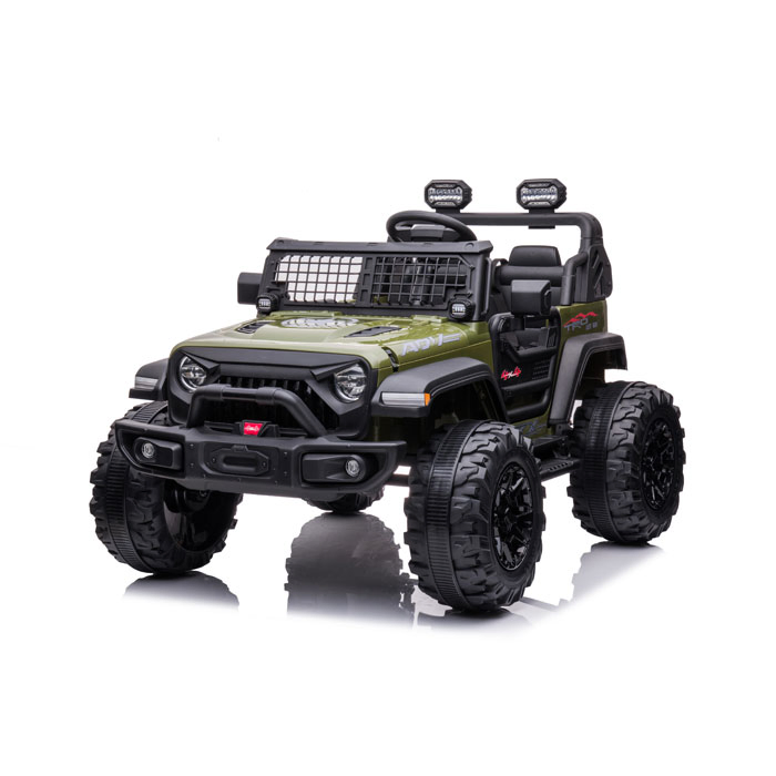 Big 2 Seater Jeep with Suspension R/C Ride on Car
