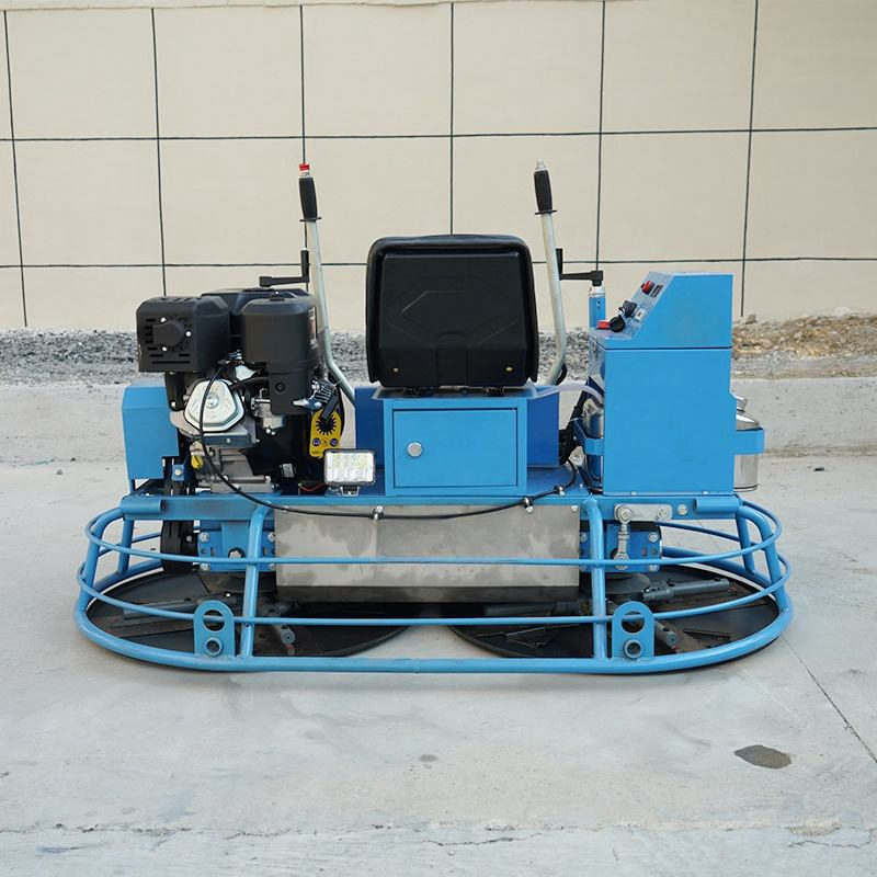 High Quality Construction Gasoline Engine Ride on Power Trowel Concrete Finishing Machine