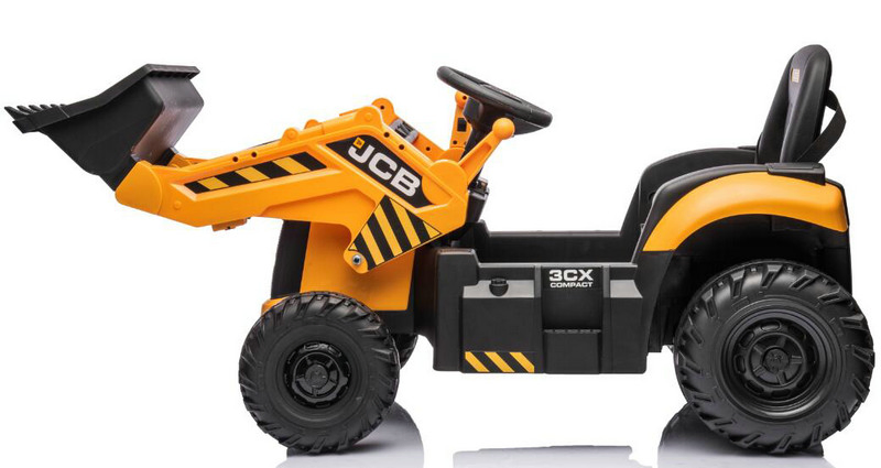 12V Jcb Electric Construction with Front End Loader Kids Ride on Tractor, Battery Powered Ride on Toy