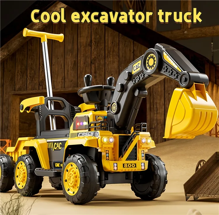 Excavator Toy Detail