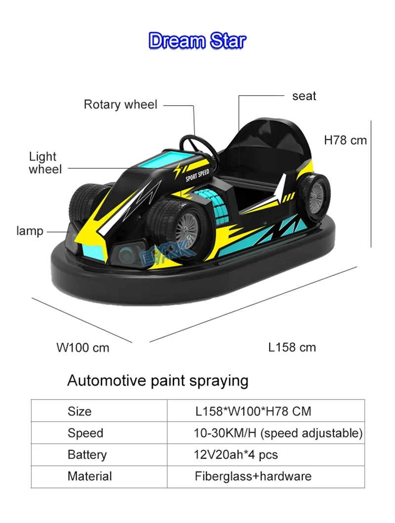 Drift Bumper Car Side View